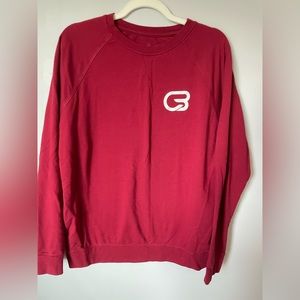 CycleBar Crewneck Sweatshirt | Large | Red | CYCLEBAR